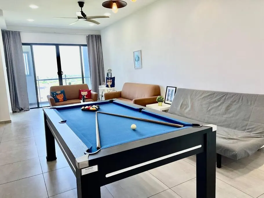 Appartement Melaka Atlantis-3Br-Sea-View-8-Pax-Cuckoowater 0*, Malacca Malaisie