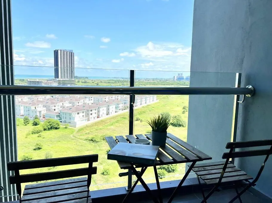 Appartement Melaka Atlantis-3Br-Sea-View-8-Pax-Cuckoowater 0*, Malacca