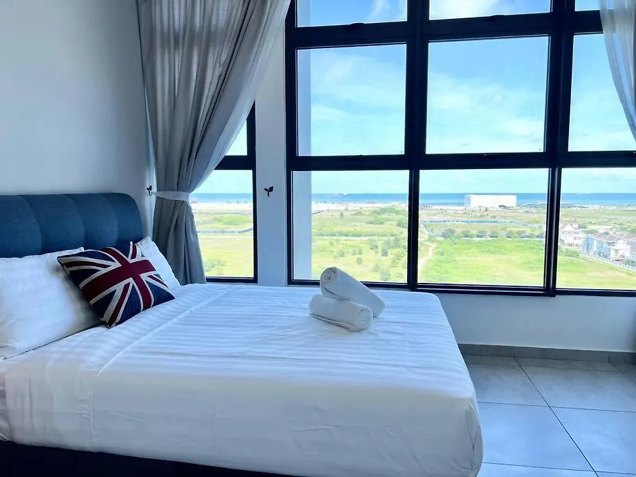 Appartement Melaka Atlantis-3Br-Sea-View-8-Pax-Cuckoowater