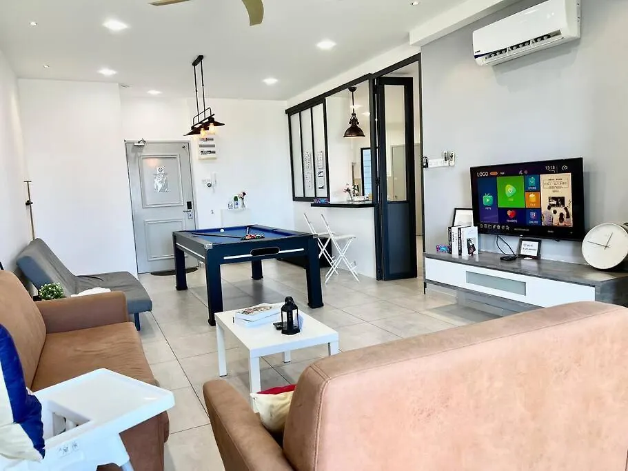Appartement Melaka Atlantis-3Br-Sea-View-8-Pax-Cuckoowater Malaisie