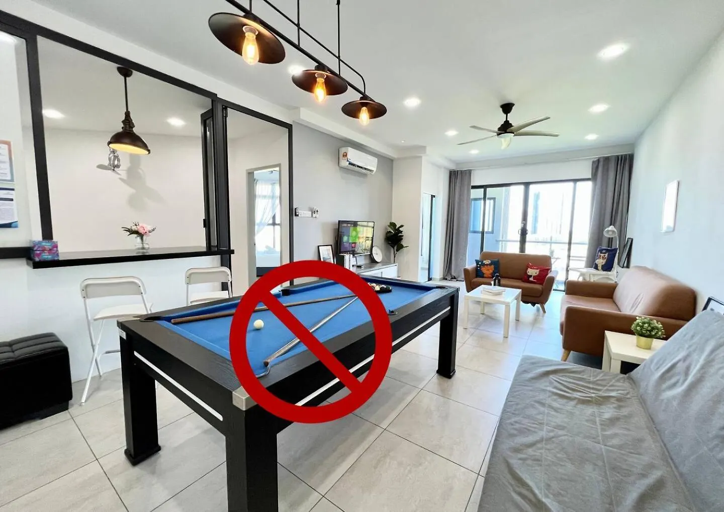 Appartement Melaka Atlantis-3Br-Sea-View-8-Pax-Cuckoowater
